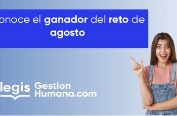 Tenemos persona ganadora del reto agosto 