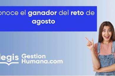 Tenemos persona ganadora del reto agosto 